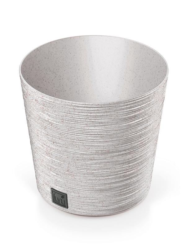 Furu Round Eco Wood 15L White
