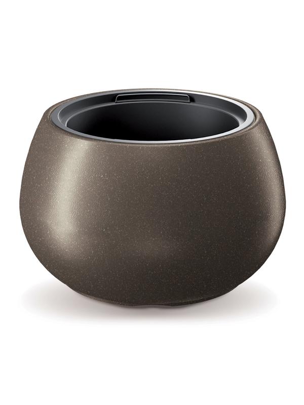 Heos Wood Round 18L Dark Brown