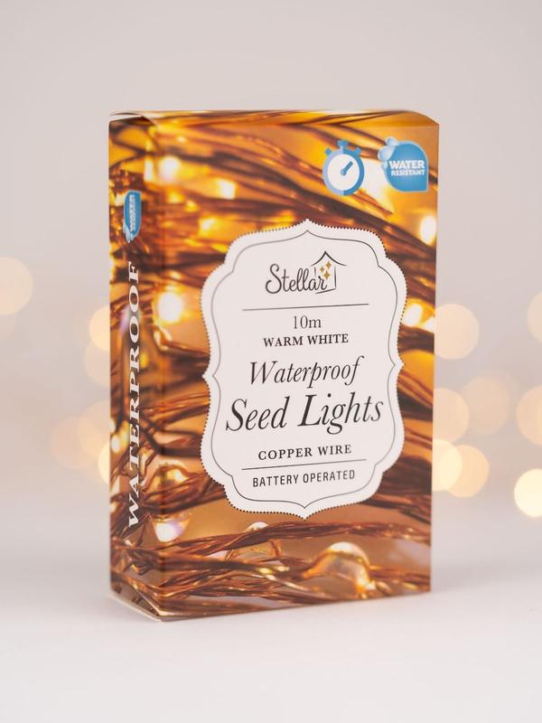 Stellar 10m Water Resist Cww Aa Seed Light String
