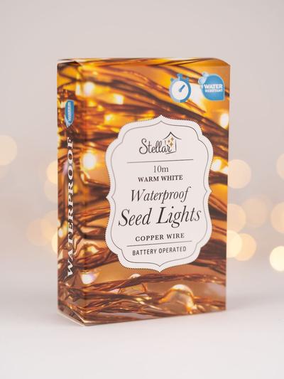 Stellar 10m Water Resist Cww Aa Seed Light String