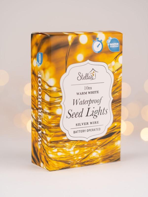 Stellar 10m Water Resist ww Aa Seed Light String