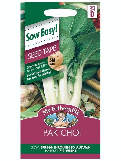 Mr Fothergills Pak Choi (Seed Tape)