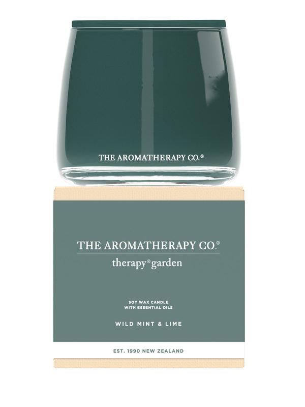 Therapy Garden Candle 260g Wild Mint and Lime
