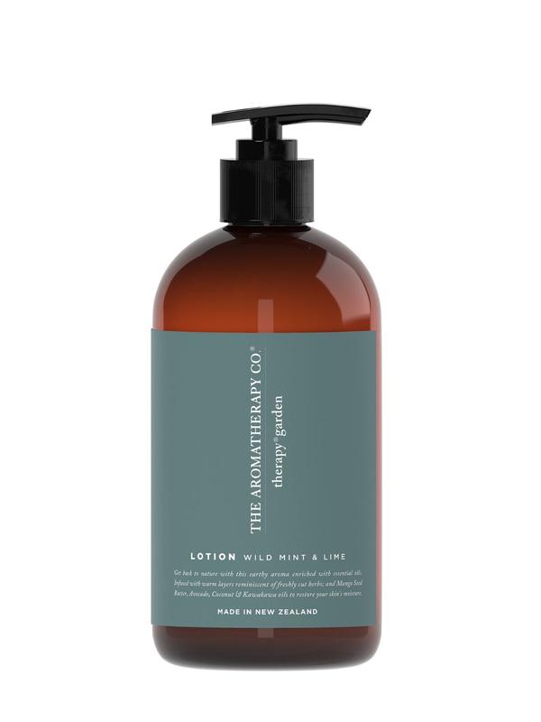 Therapy Garden Hand Lotion 500ml, Wild Mint and Lime
