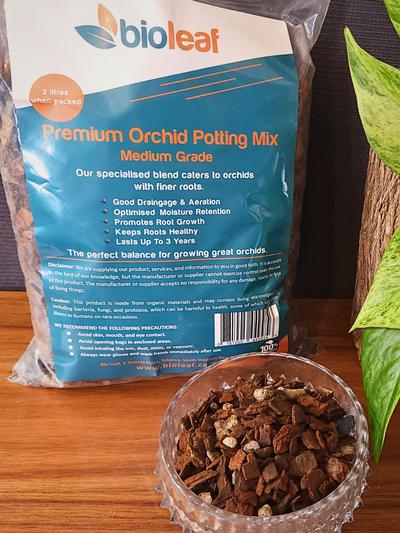 Bio Leaf Premium Orchid Potting Mix Medium Grade