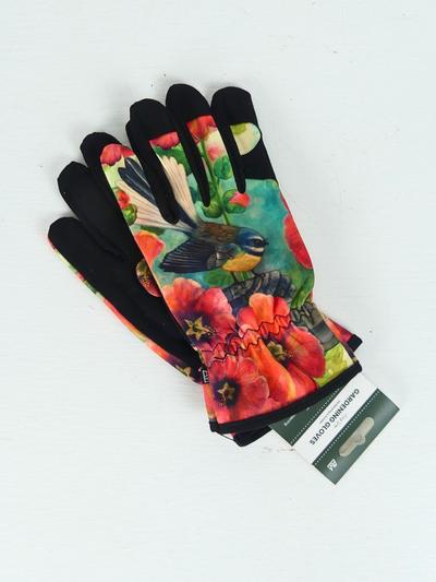 Botanical Hibiscus Garden Gloves
