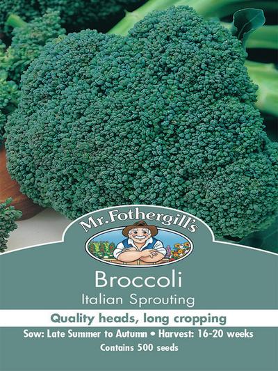 Mr Fothergills Broccoli Italian Sprouting Seeds