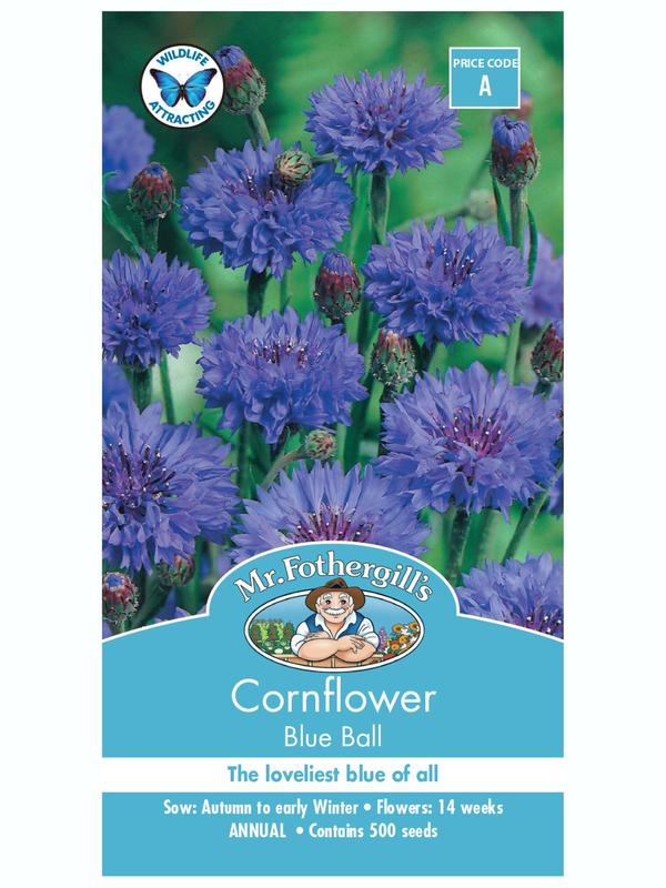 Mr Fothergills Cornflower Blue Ball