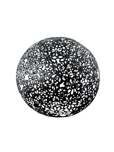 OMNI™ Black Floral Sphere - Extra Large
