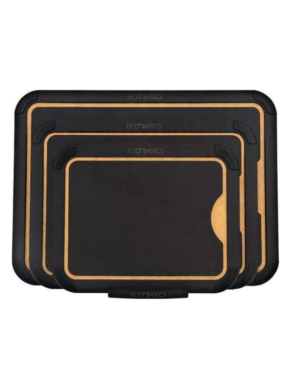 Carving Board with Juice Groove Black