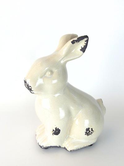 Ceramic Bunny - White
