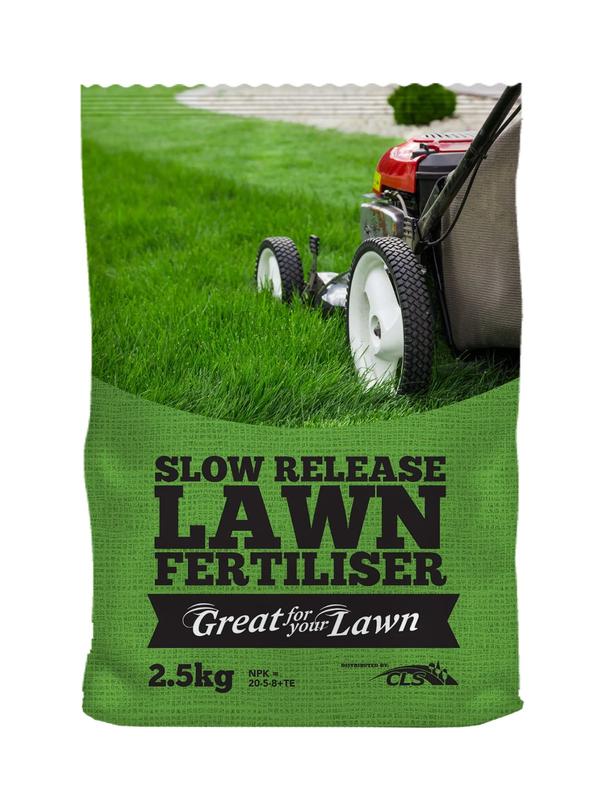 CLS Slow Release Lawn Fertiliser 2.5kg