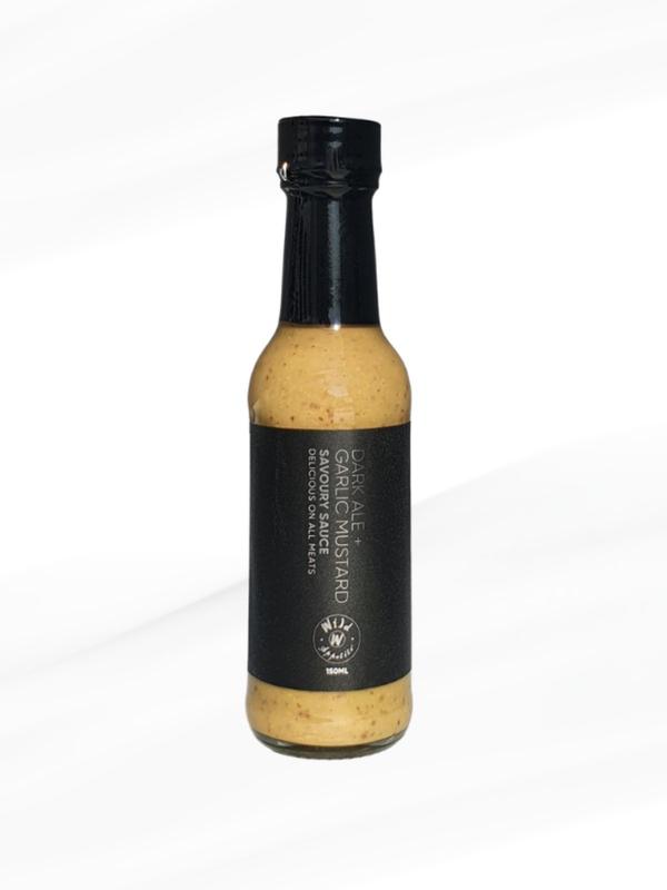 Dark Ale & Garlic Mustard Savoury Sauce 150ml