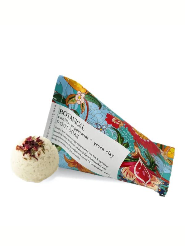 Foot Soak Peppermint Vanilla & Green Clay