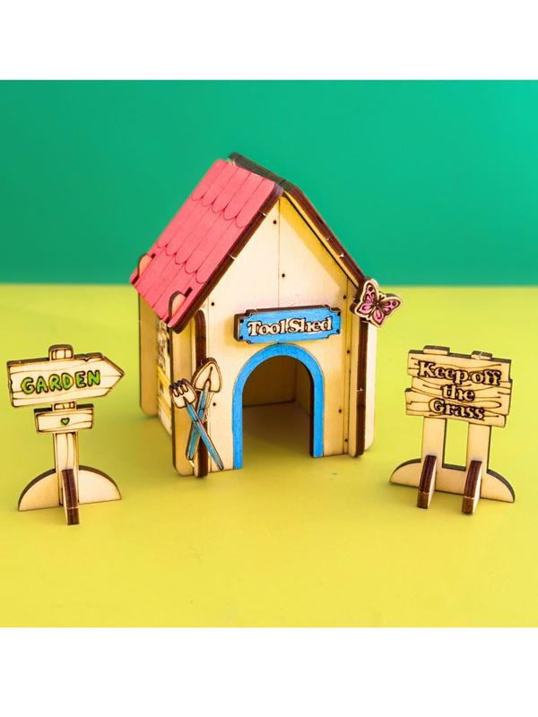 Kids DIY Garden Shed