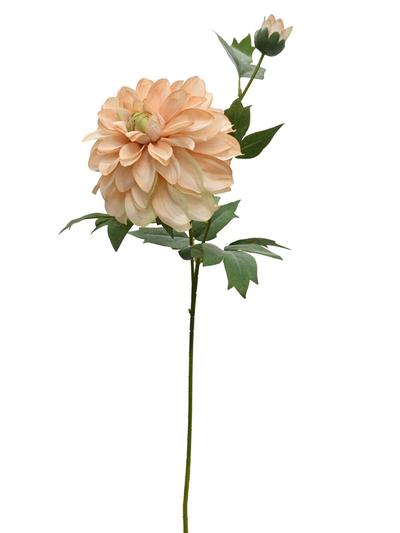 Heritage Dahlia Apricot Glow Faux Flower