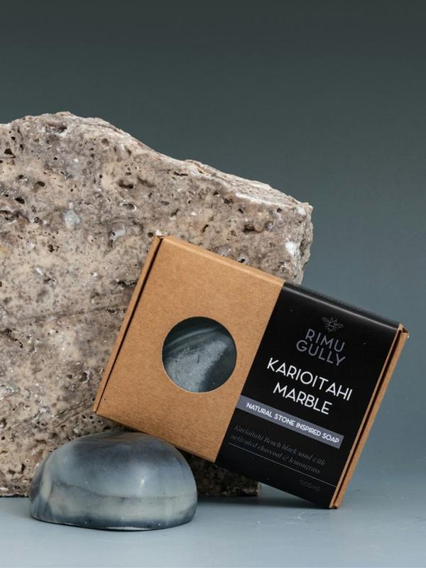 Rimu Gully Karioitahi Marble Soap