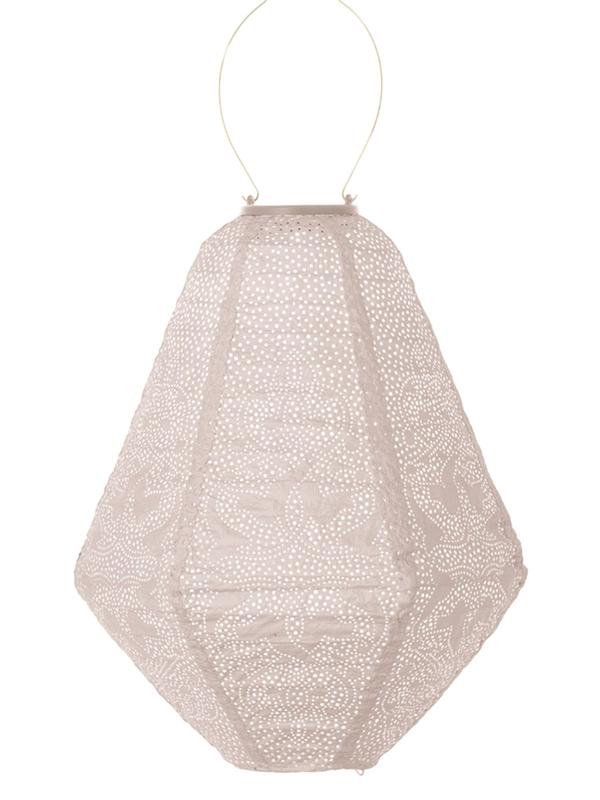 Lantern Can 30cm Soft Blush Marrakesh