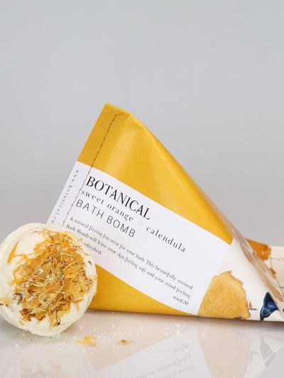 Sweet Orange & Calendula Bath Bomb
