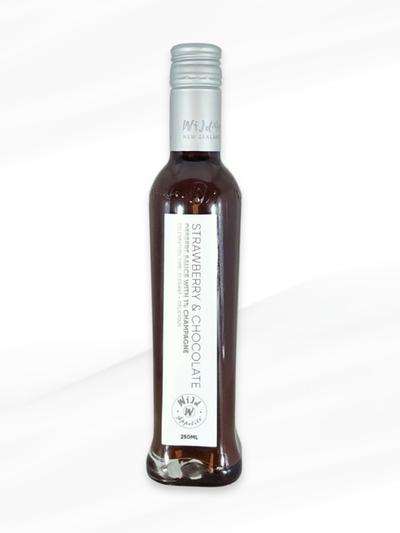 Strawberry & Chocolate Dessert Sauce with Champagne 250ml