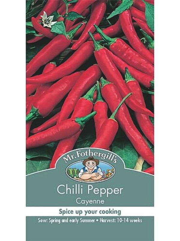 Mr Fothergills Chilli Pepper Cayanne Seeds