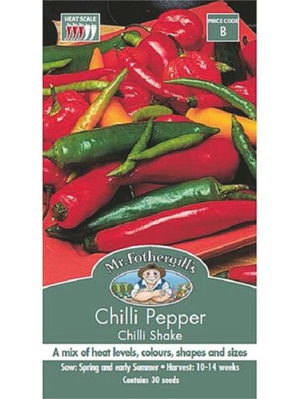 Mr Fothergills Chilli Shake Mix Seeds