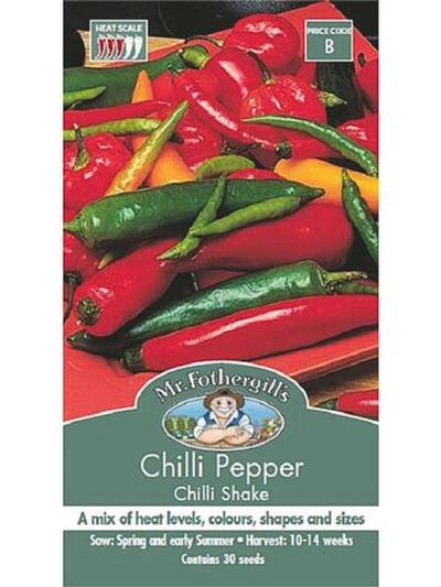 Mr Fothergills Chilli Shake Mix Seeds