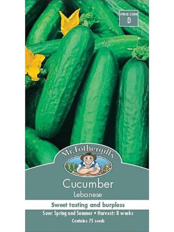 Mr Fothergills Cucumber Lebanese Seeds