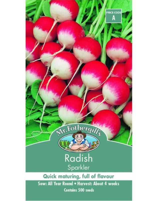 Mr Fothergills Radish Sparkler Seeds