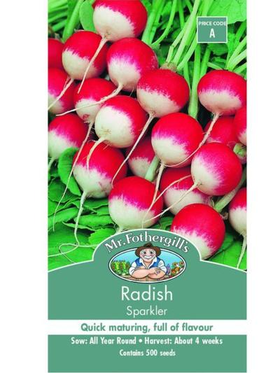 Mr Fothergills Radish Sparkler Seeds