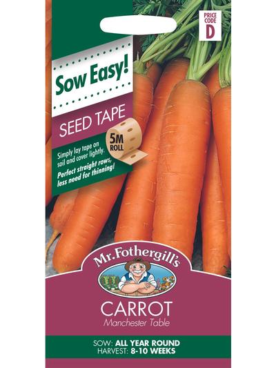 Mr Fothergills Carrot Manchester Table Seeds