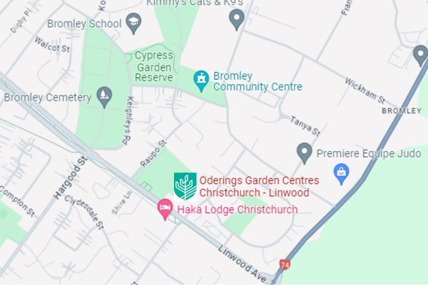 Oderings Linwood, garden supplies and beautiful giftware, extensive range of plants