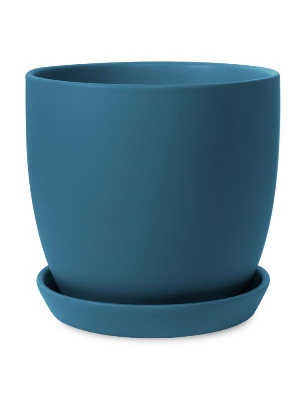 Classic Tulip Pot Blueberry 17cm