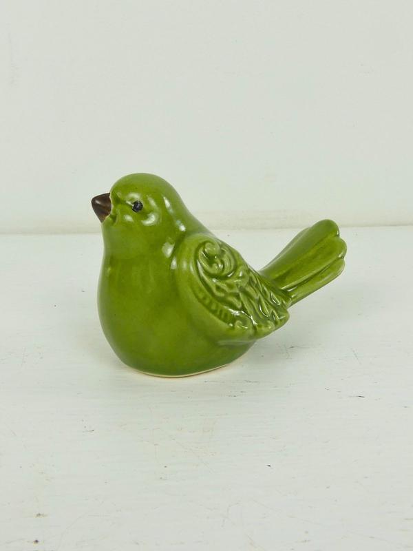 Ceramic Green Bird 