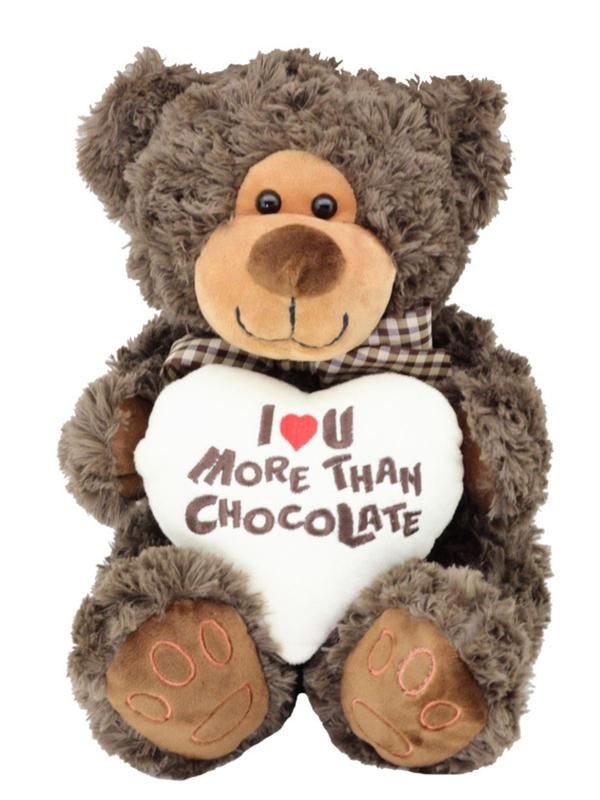 Valentine&acute;s Brown Bear 35cm 
