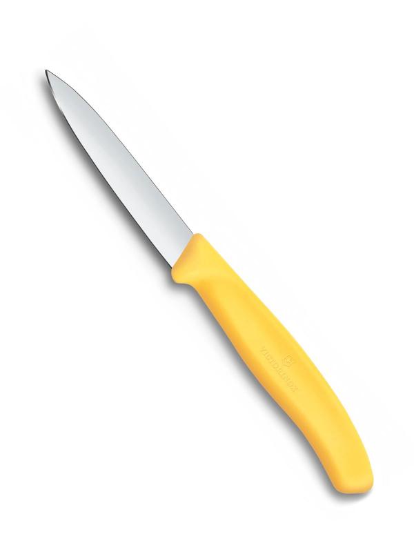 Victorinox Swiss Classic Plain Edge Paring Knife 8cm – Lemon Yellow