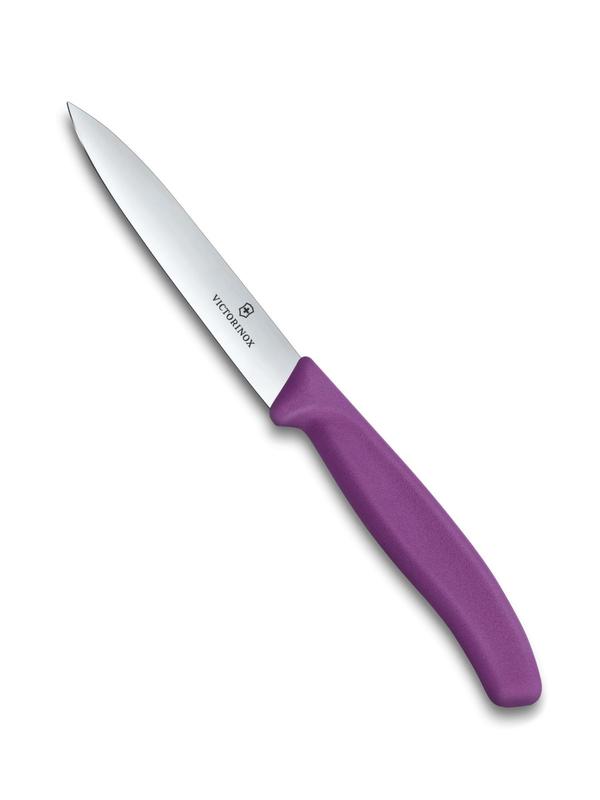 Victorinox Swiss Classic Plain Edge Vegetable Knife 10cm – Eggplant Purple