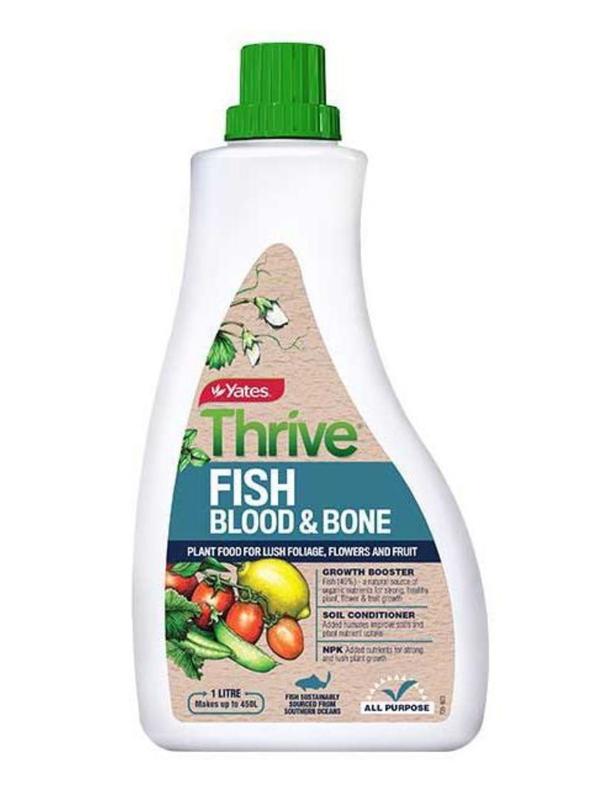 Yates Thrive Fish Blood & Bone Liquid Plant Food 500ml 