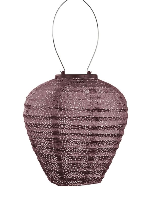 Lumiz Lantern Balloon 20cm Plum Occult