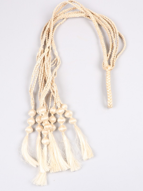 Oderings Garden Centre | Macrame Hanger White Nadia Sika by Trade Aid